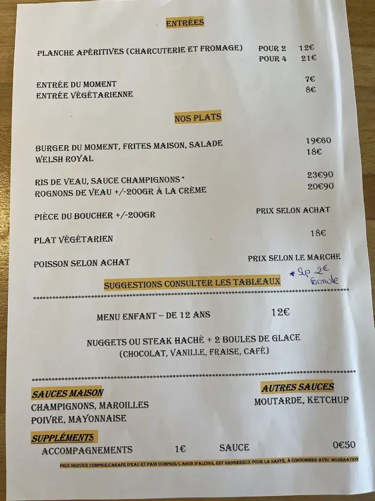 Menu_Restaurant Le Lys_Erquinghem-Lys_image_1