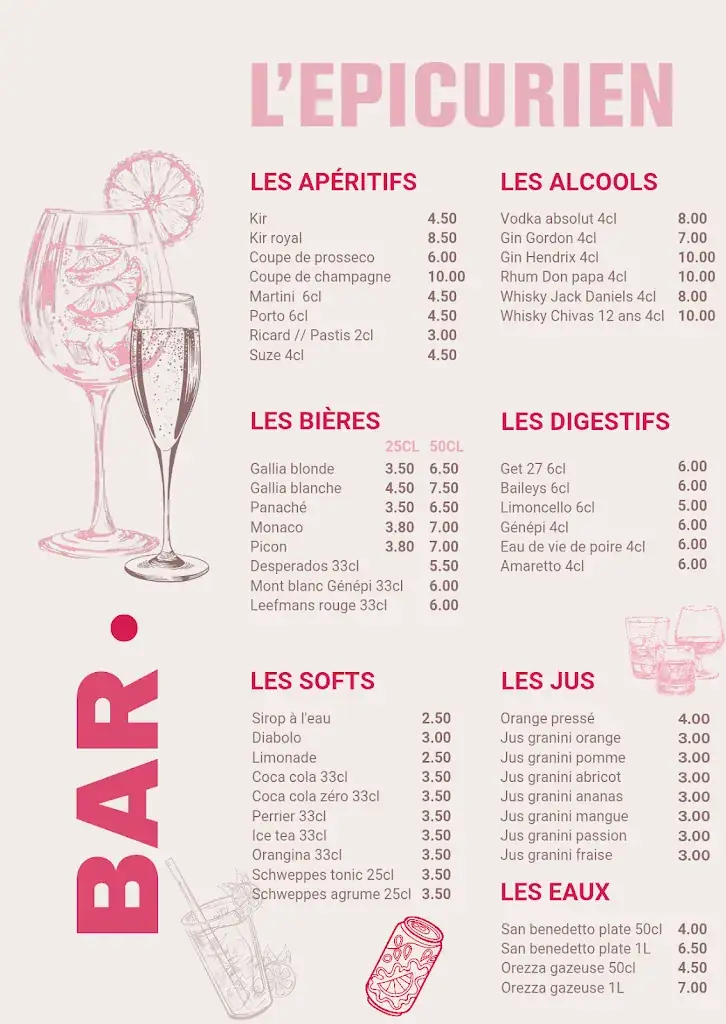 Menu_L'épicurien_Albertville_immagine_1
