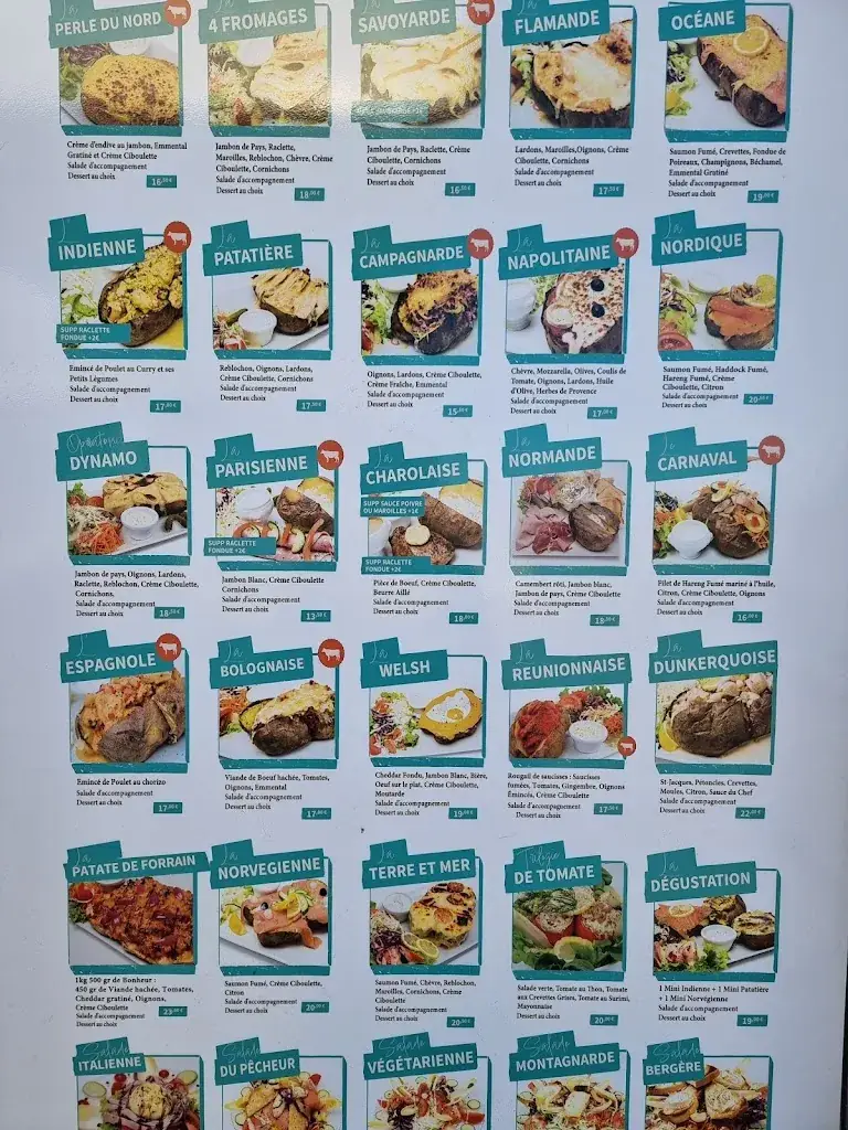 Menu_La Patatière_Dunkerque_image_1