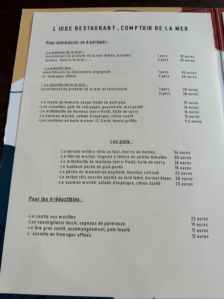 Menu_l'iode restaurant_Dunkerque_image_2