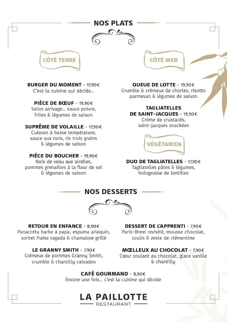 Menu_La Paillotte_Dunkerque_image_4