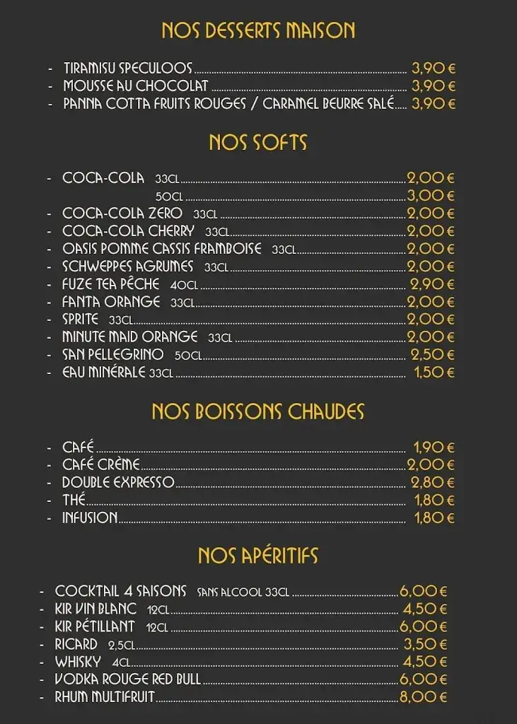 Menu_A LA 4 SAISONS PIZZERIA_Cuincy_image_3