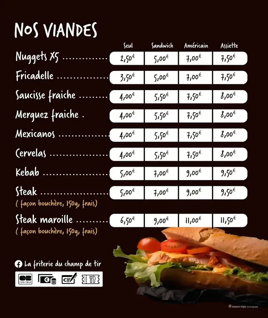 Menu_la friterie du champ de tir_Cuincy_image_1