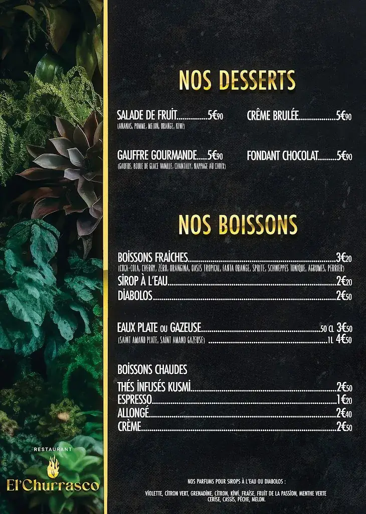 Menu_El Churrasco_Douai_imagen_1