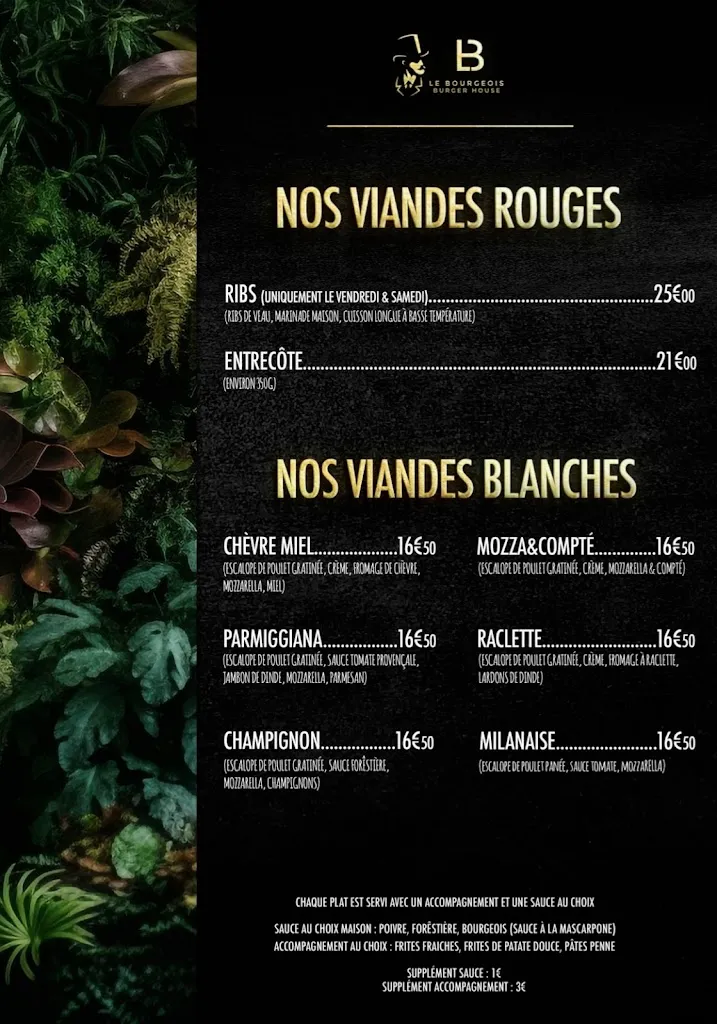 Menu_Le Bourgeois restaurant Bistronomique_Douai_image_3