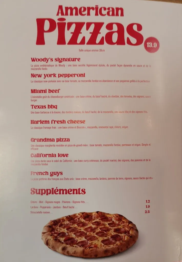 Menu_Woody's Factory_Douai_image_1