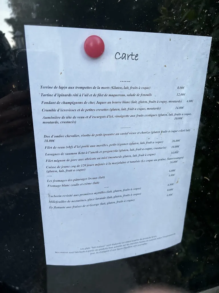 Menu_Le Jardin des Délices_Craponne-sur-Arzon_immagine_2