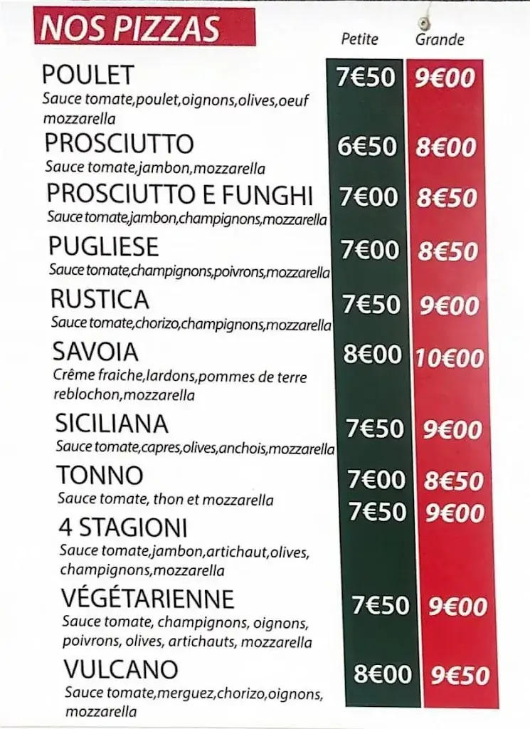 Menu_Al Ritrovo_Haubourdin_image_1