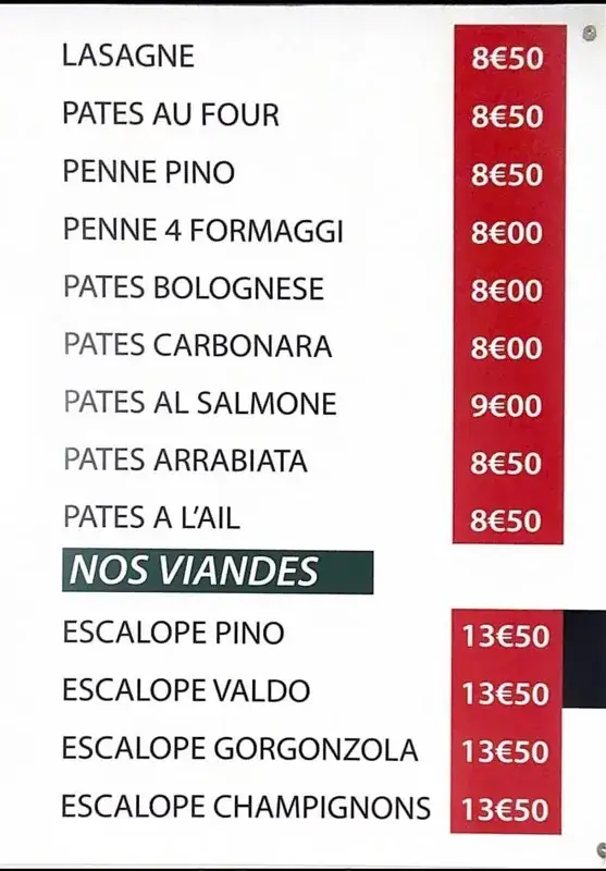 Menu_Al Ritrovo_Haubourdin_image_3