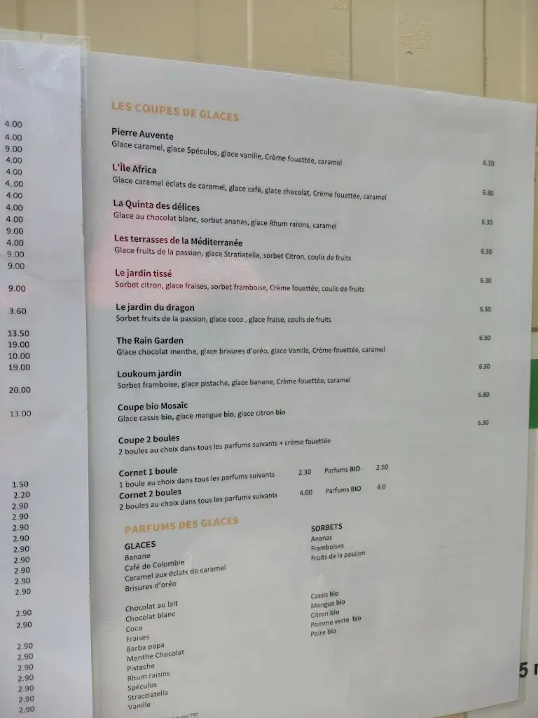 Menu_Restaurant de la Serre Mosaïc_Houplin-Ancoisne_image_3