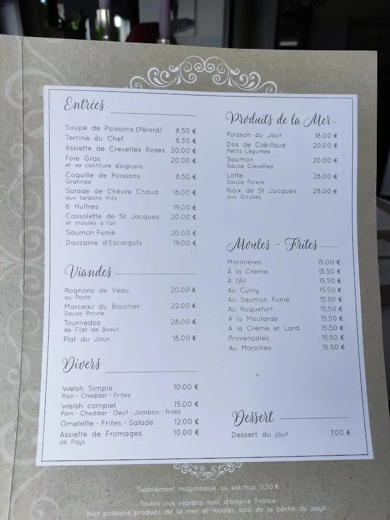 Menu_Restaurant le Bouquet_Équihen-Plage_image_2
