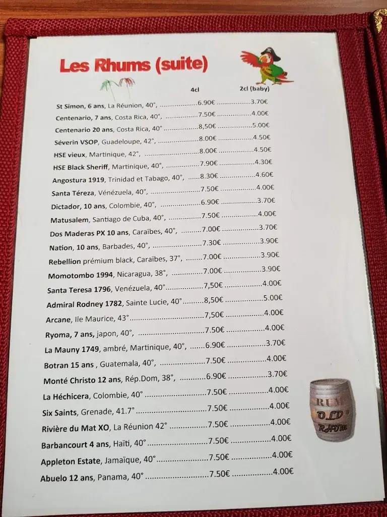 Menu_Bar Brasserie La Plage Le Portel_Portel_image_4