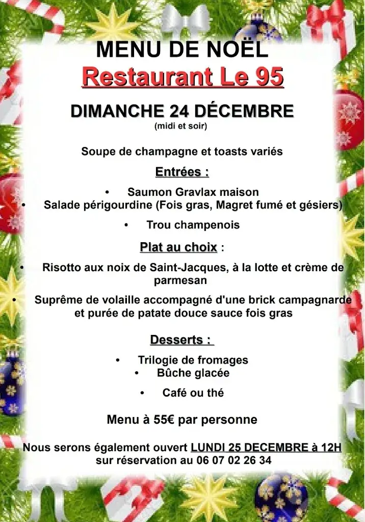 Menu_Le 95, Restaurant_Château-Thierry_image_2