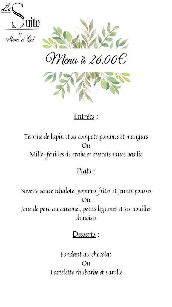 Menu_La Suite by Marie et Ced_Estrée_image_3