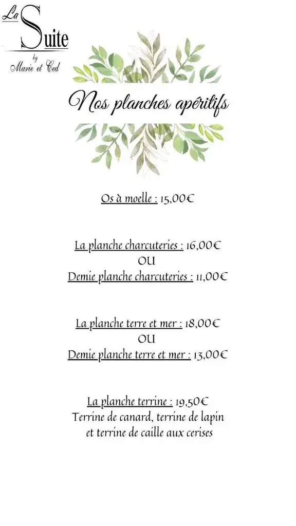 Menu_La Suite by Marie et Ced_Estrée_image_4