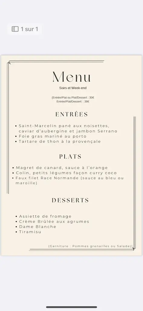 Menu_Auberge Moulin Brulé_Estrées-Saint-Denis_image_1