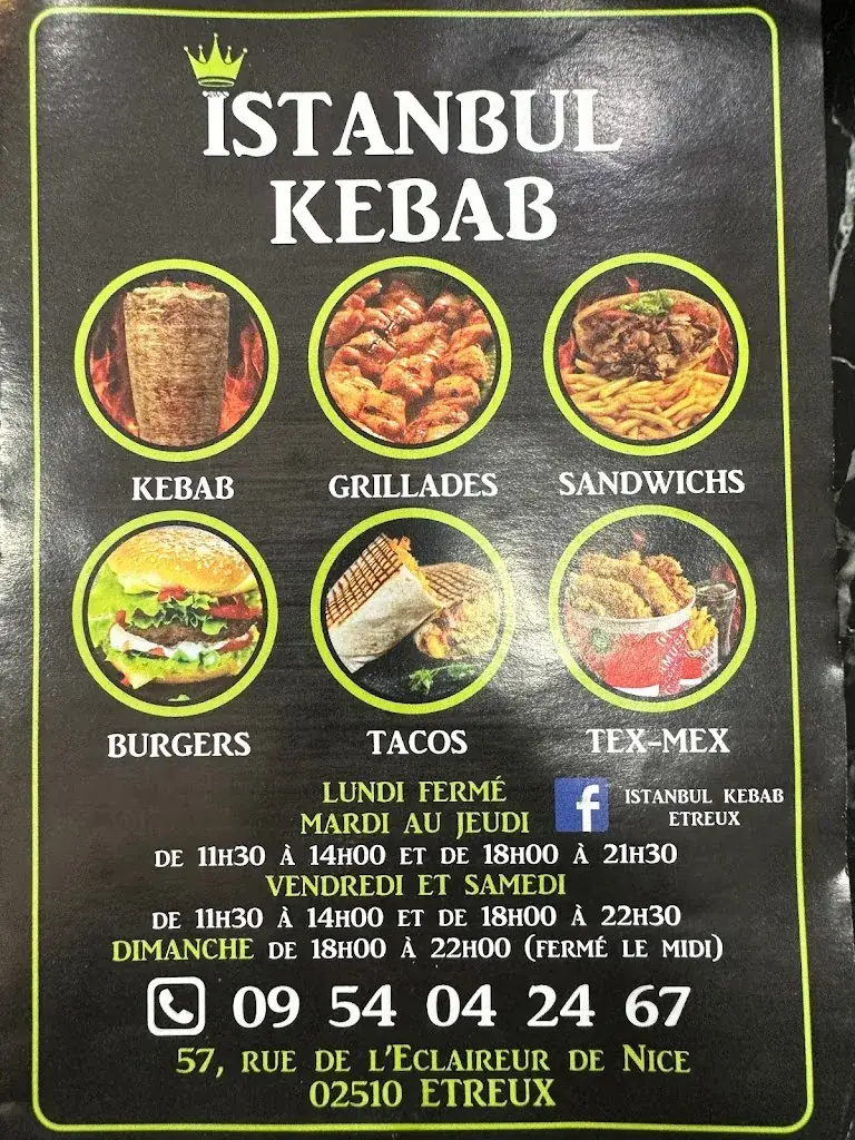 Menu_Istanbul Kebab_Étreux_image_4