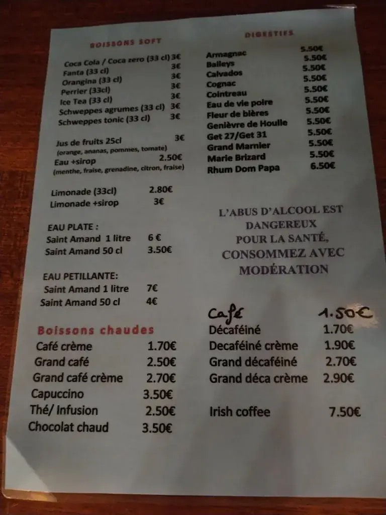 Menu_Estaminet la Belle Vue_Wormhout_image_4