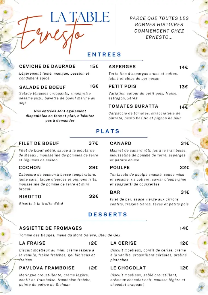 Menu_La table Ernesto_Cranves-Sales_image_2