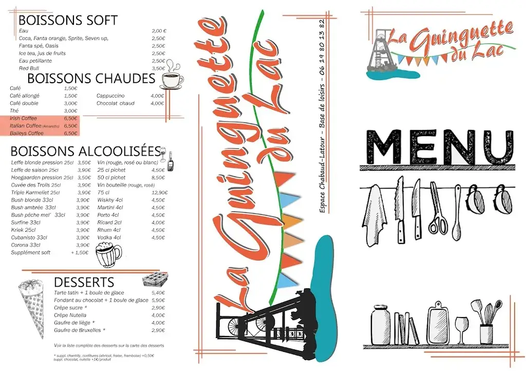 Menu_La Guinguette du lac_Condé-sur-l'Escaut_image_4