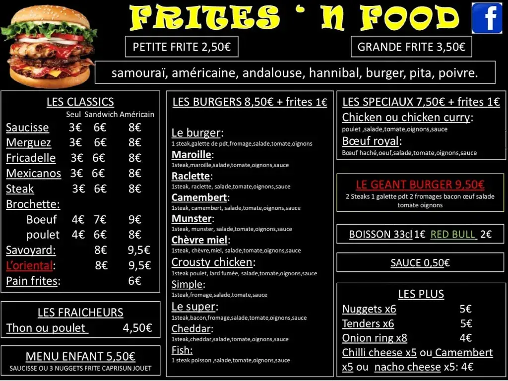 Menu_Frites’N Food_Évin-Malmaison_image_1