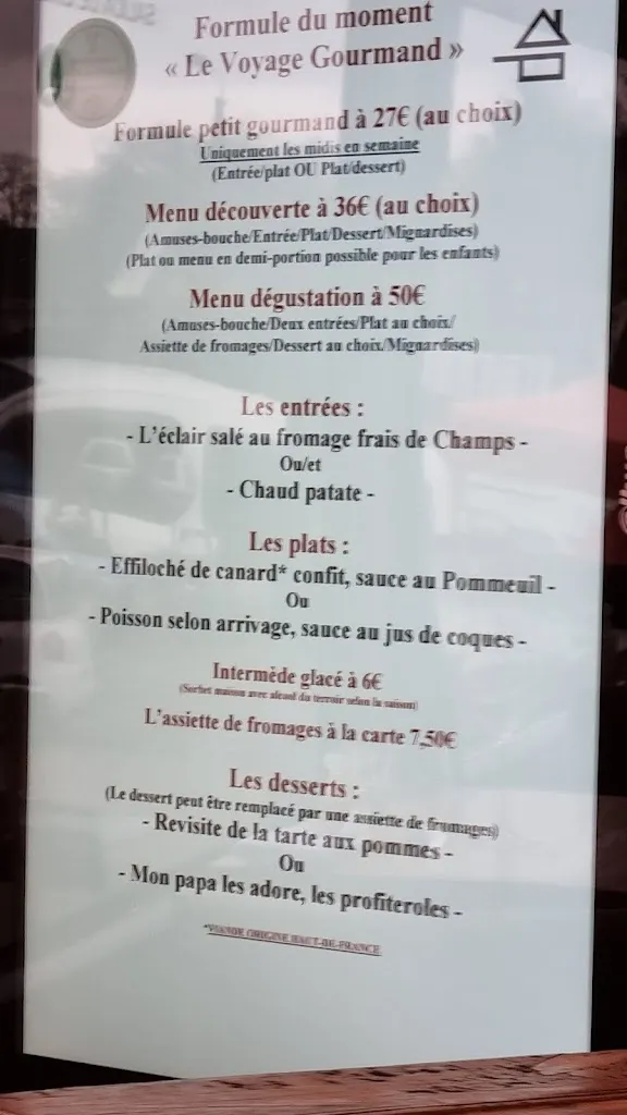 Menu_Le Voyage Gourmand, Bus Restaurant_Folembray_image_3