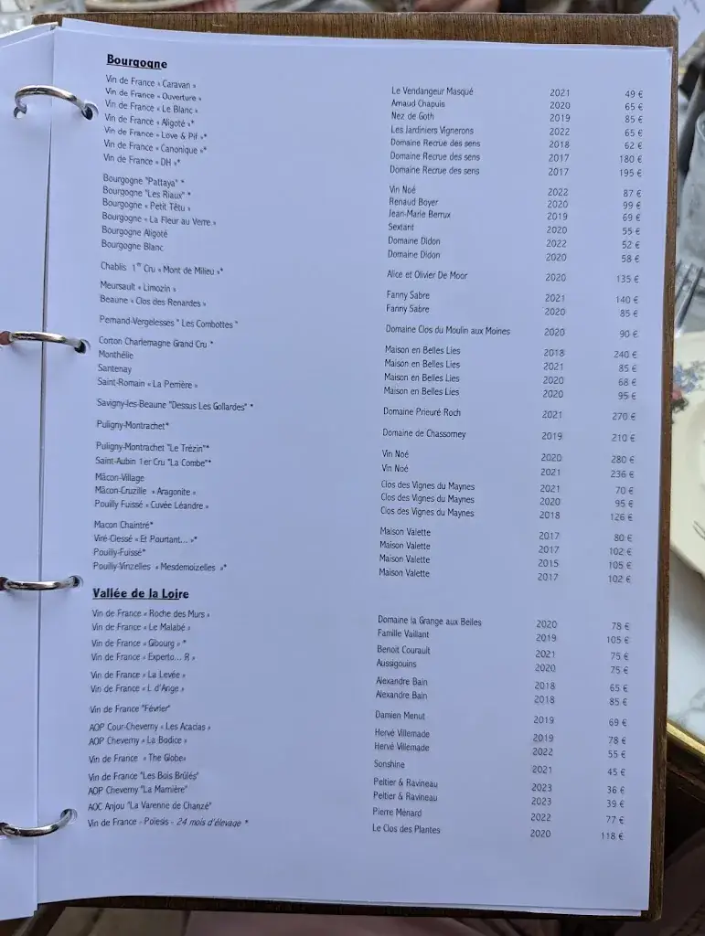 Menu_L' Auberge de Lucinges_Lucinges_immagine_3