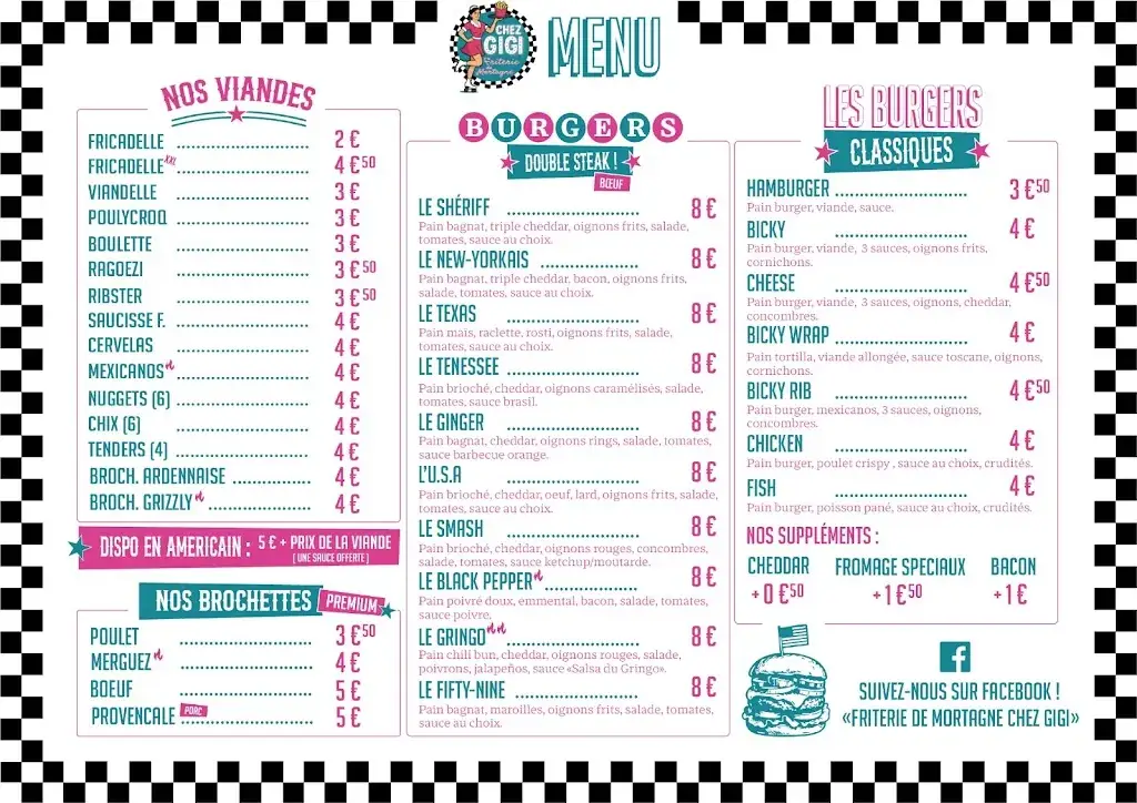 Menu_Friterie De Mortagne CHEZ GIGI_Mortagne-du-Nord_image_1