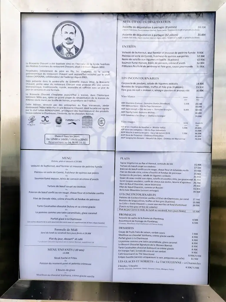 Menu_Brasserie Chavant Voiron_Voiron_image_4