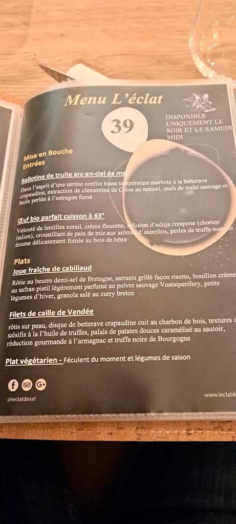 Menu_L'éclat de Sel_Voiron_image_1