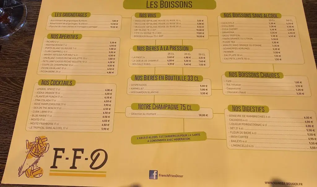 Menu_French Fries Diner FFD_Liévin_image_2