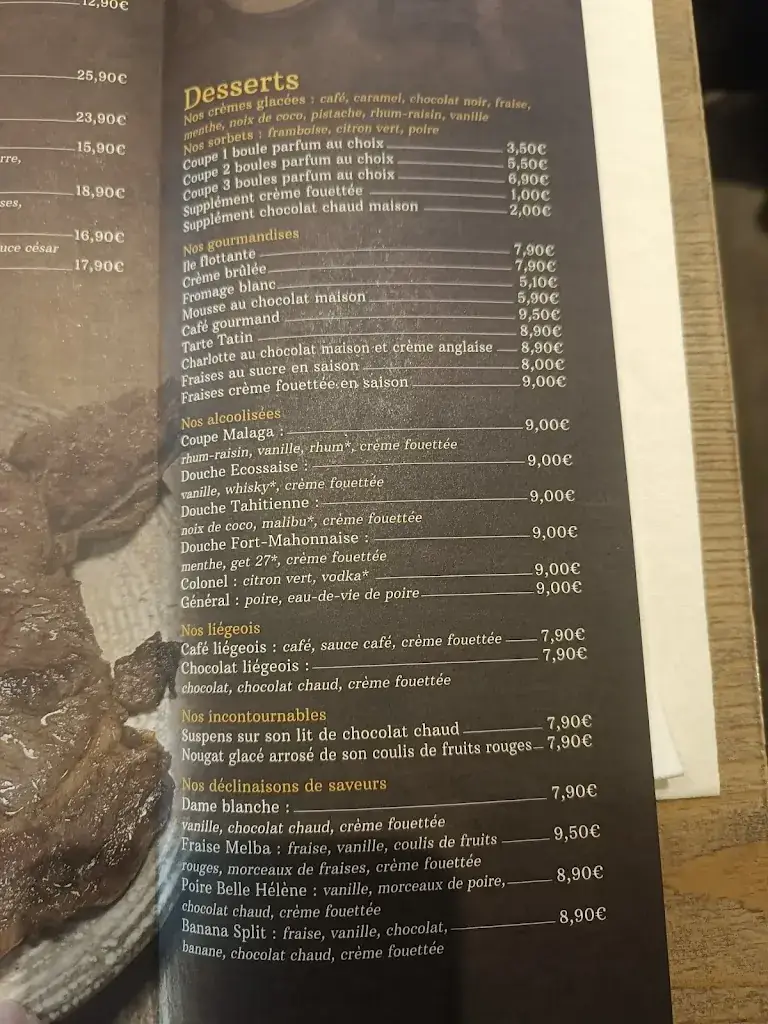 Menu_Le Fahrenheit's / Les Mouettes_Fort-Mahon-Plage_image_3