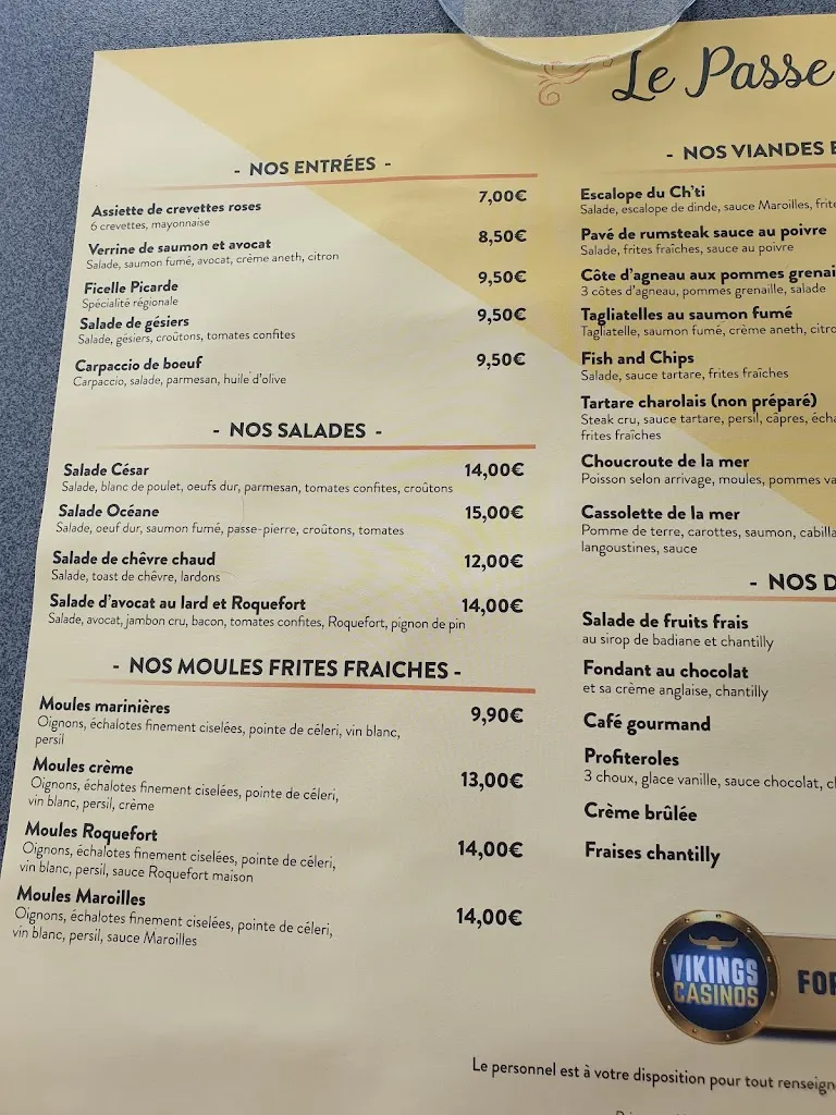 Menü_Le Passe Pierre_Fort-Mahon-Plage_Bild_3