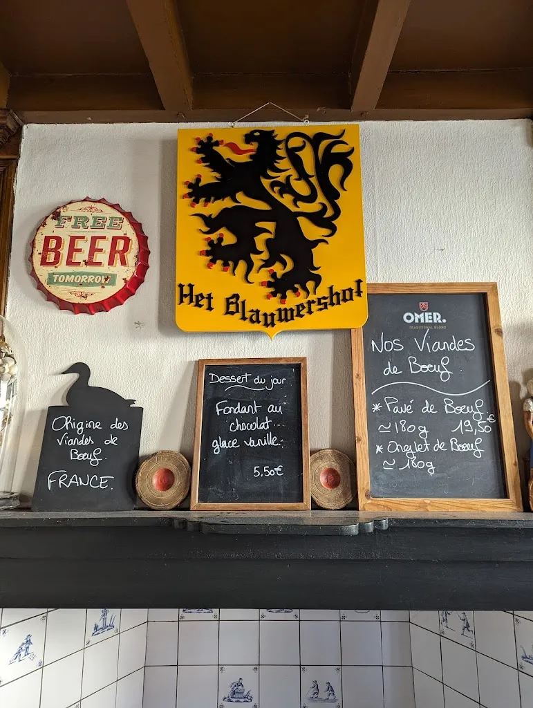 Menu_Het Blauwershof Estaminet_Godewaersvelde_image_2