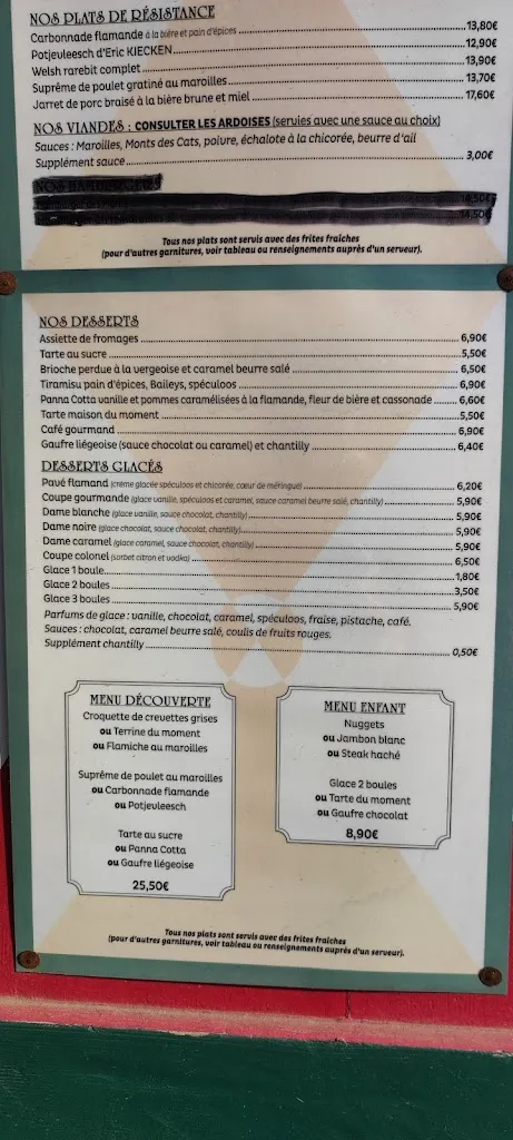 Menu_Het Blauwershof Estaminet_Godewaersvelde_image_3