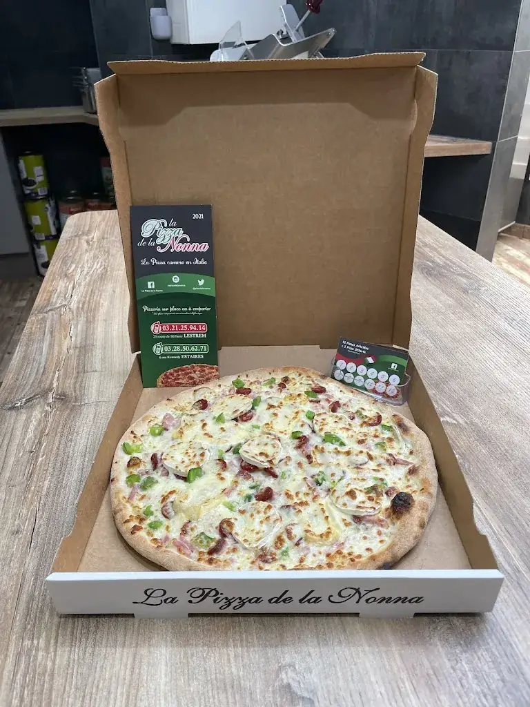 Menu_La Pizza de la Nonna Estaires_Estaires_image_1