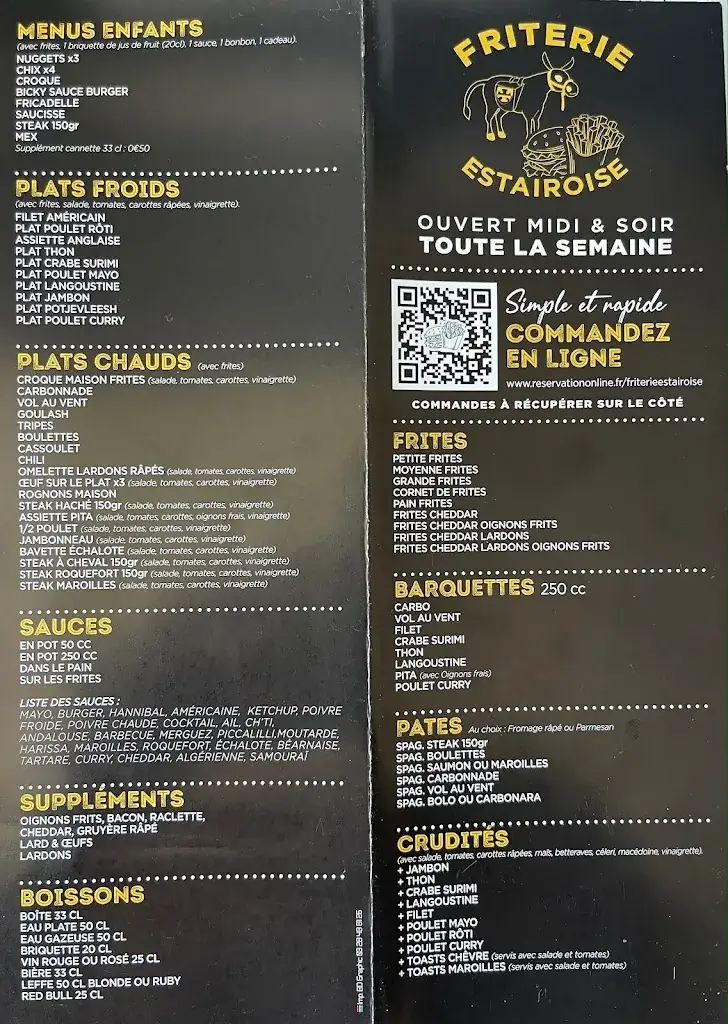 Menu_Friterie Estairoise_Estaires_image_2