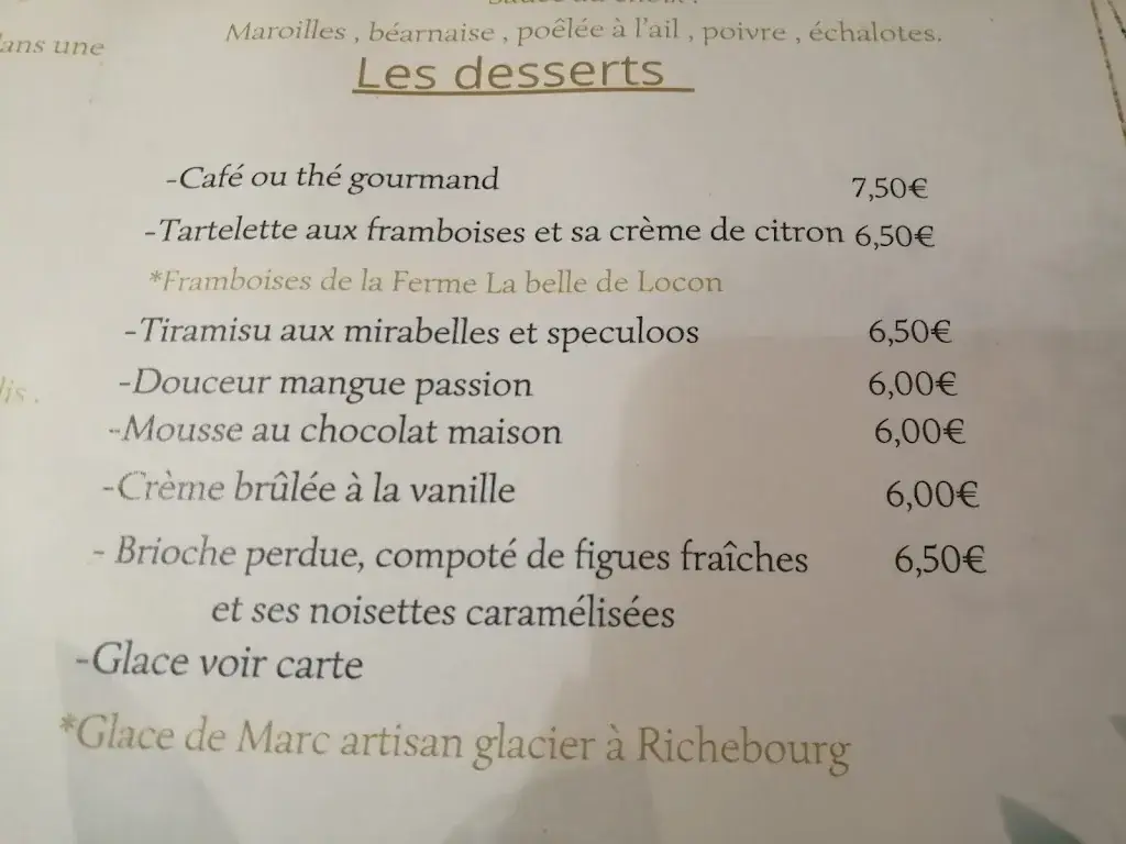 Menu_L'hélice Restaurant_Lestrem_image_2