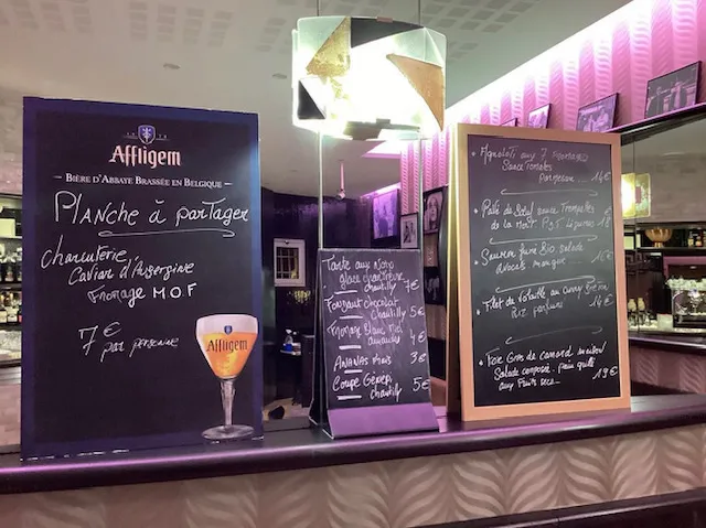 Menu_Brasserie Restaurant L'ENTRACTE_Voiron_image_1