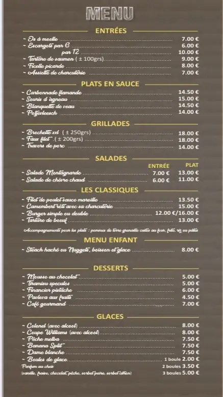 Menu_Le diable au thym : Restaurant Estaminet à Merville_Merville_image_1