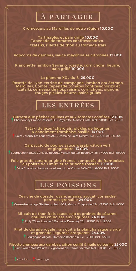 Menu_Le 8 - Les Restaurants Nicolas Pierre_Saint-Quentin_image_2