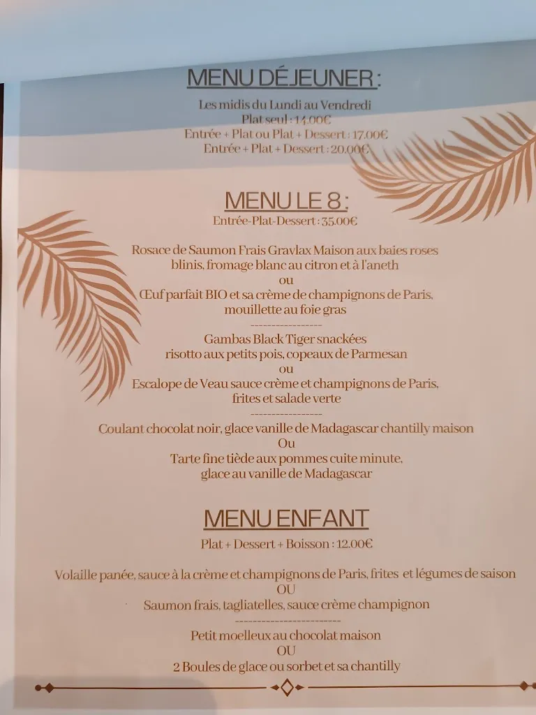 Menu_Le 8 - Les Restaurants Nicolas Pierre_Saint-Quentin_image_4