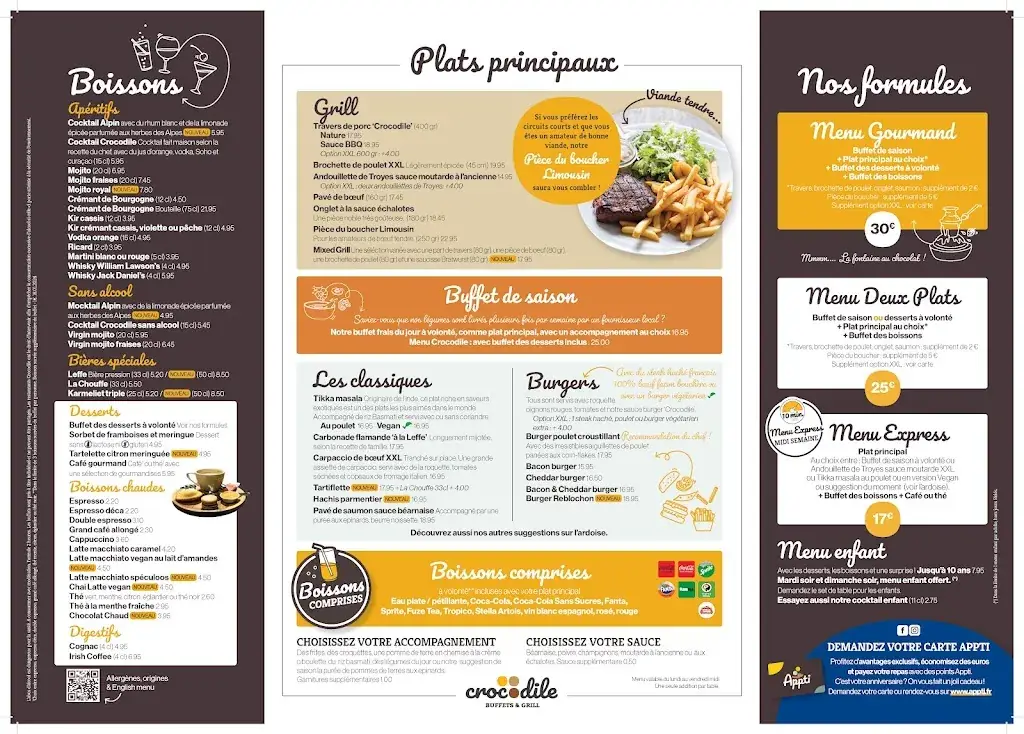 Menu_Restaurant Crocodile_Faches-Thumesnil_immagine_1