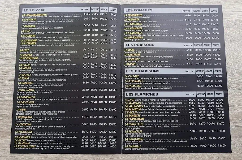 Menu_TRATTORIA DI MARIO_Gouzeaucourt_image_4