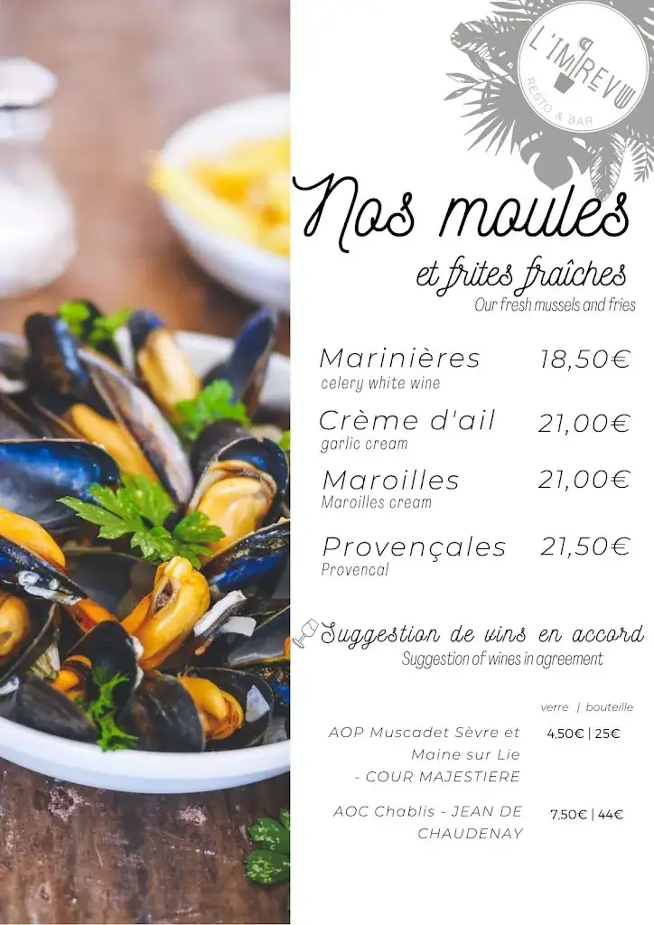 Menü_L'imprévu_Gravelines_Bild_4