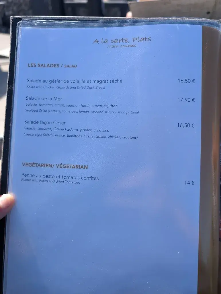 Menu_Face à la Mer_Gravelines_image_1