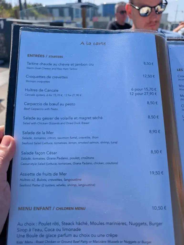 Menu_Face à la Mer_Gravelines_image_3