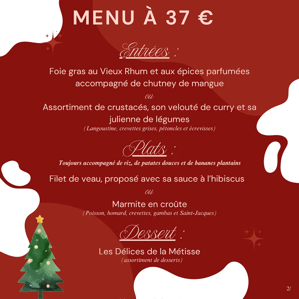 Menu_Le Domaine de La Petite Métisse_Gravelines_immagine_2