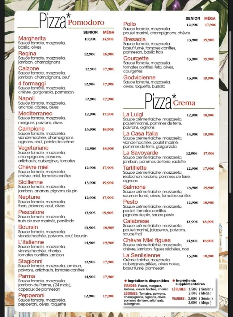 Menu_Casa Italia Gouvieux_Gouvieux_image_3