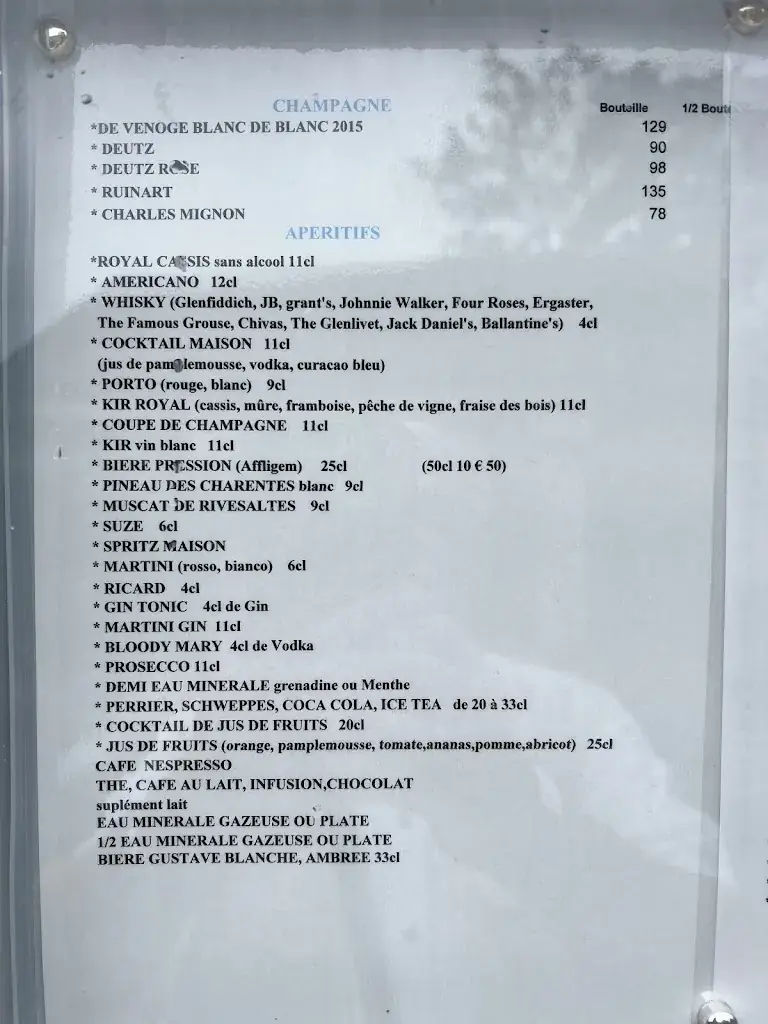 Menu_Le Pavillon St Hubert_Gouvieux_image_1